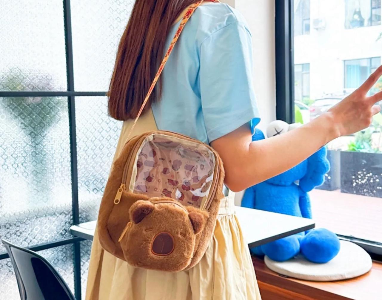 Lonchera Capibara Peluche