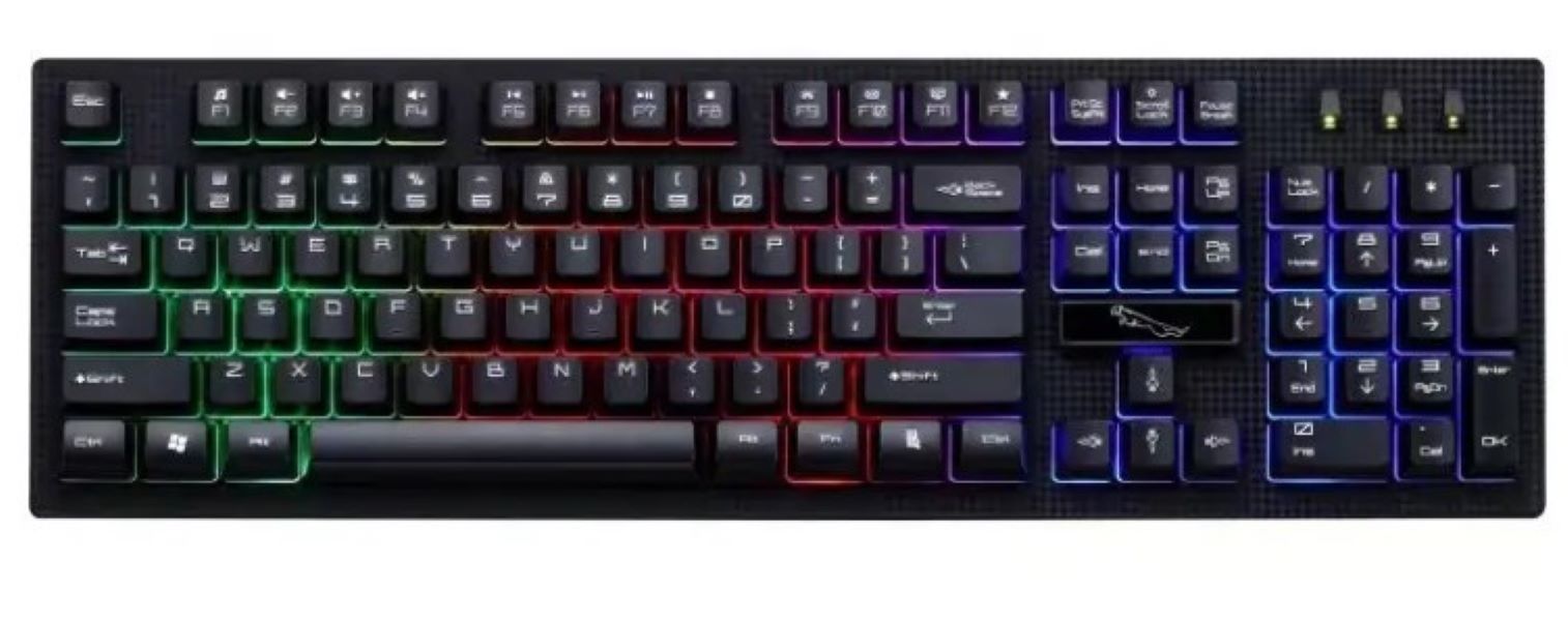 Combo J37 Teclado Y Mouse Retroiluminado