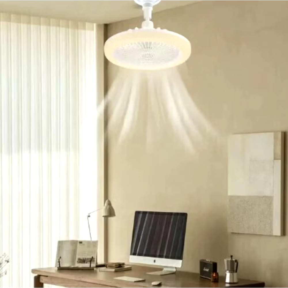 Bombillo Ventilador Led 2 en 1